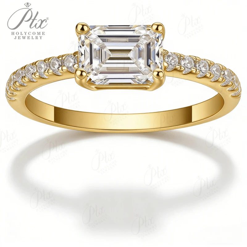 1ct Round Moissanite Bridal Set — main, SKU BS202