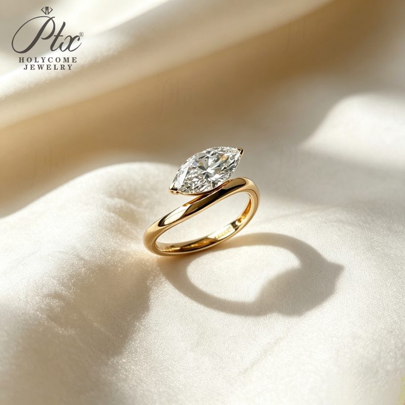 1–2ct Marquise Lab-Grown Diamond Ring, IGI Certified — main, SKU LGD009
