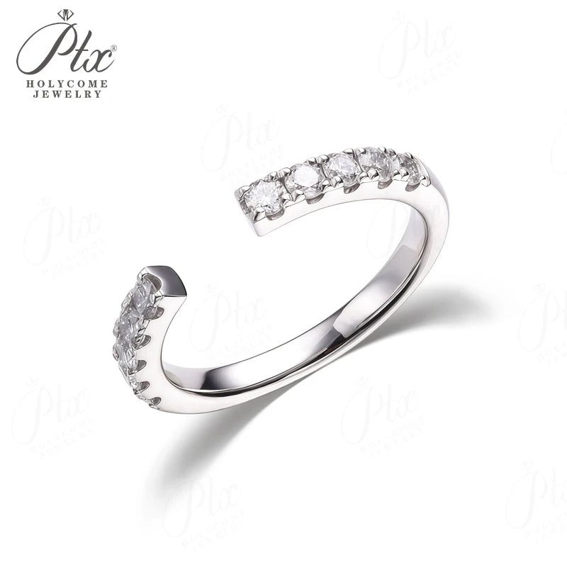 Round Lab-Grown Diamond Ring — Design 38 — view 5, SKU LGD016