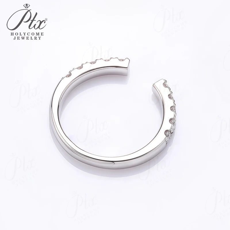 Round Lab-Grown Diamond Ring — Design 38 — view 6, SKU LGD016