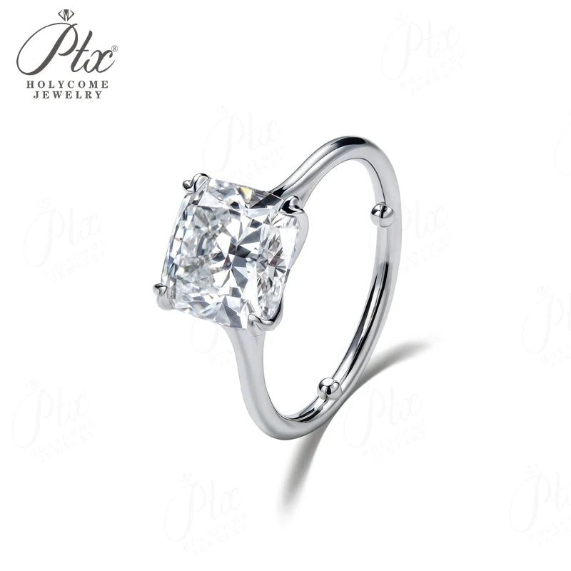 Cushion Lab-Grown Diamond Ring — main, SKU LGD017
