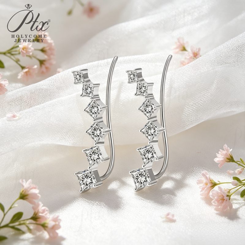 Lab-Grown Diamond Earrings — Design 92 — view 5, SKU LGD024