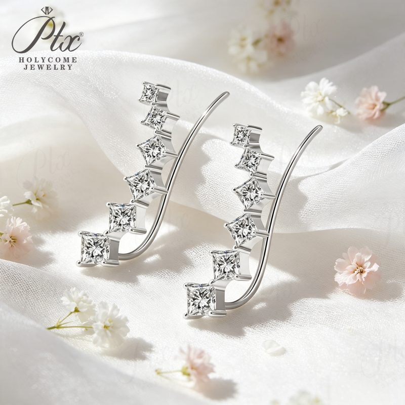 Lab-Grown Diamond Earrings — Design 92 — view 6, SKU LGD024