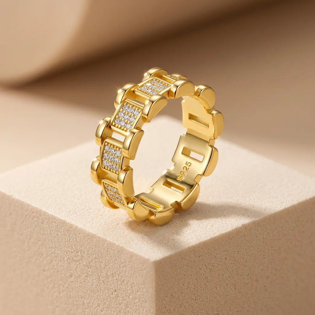 Clip-Set Eternity Band — view 2, SKU MA196