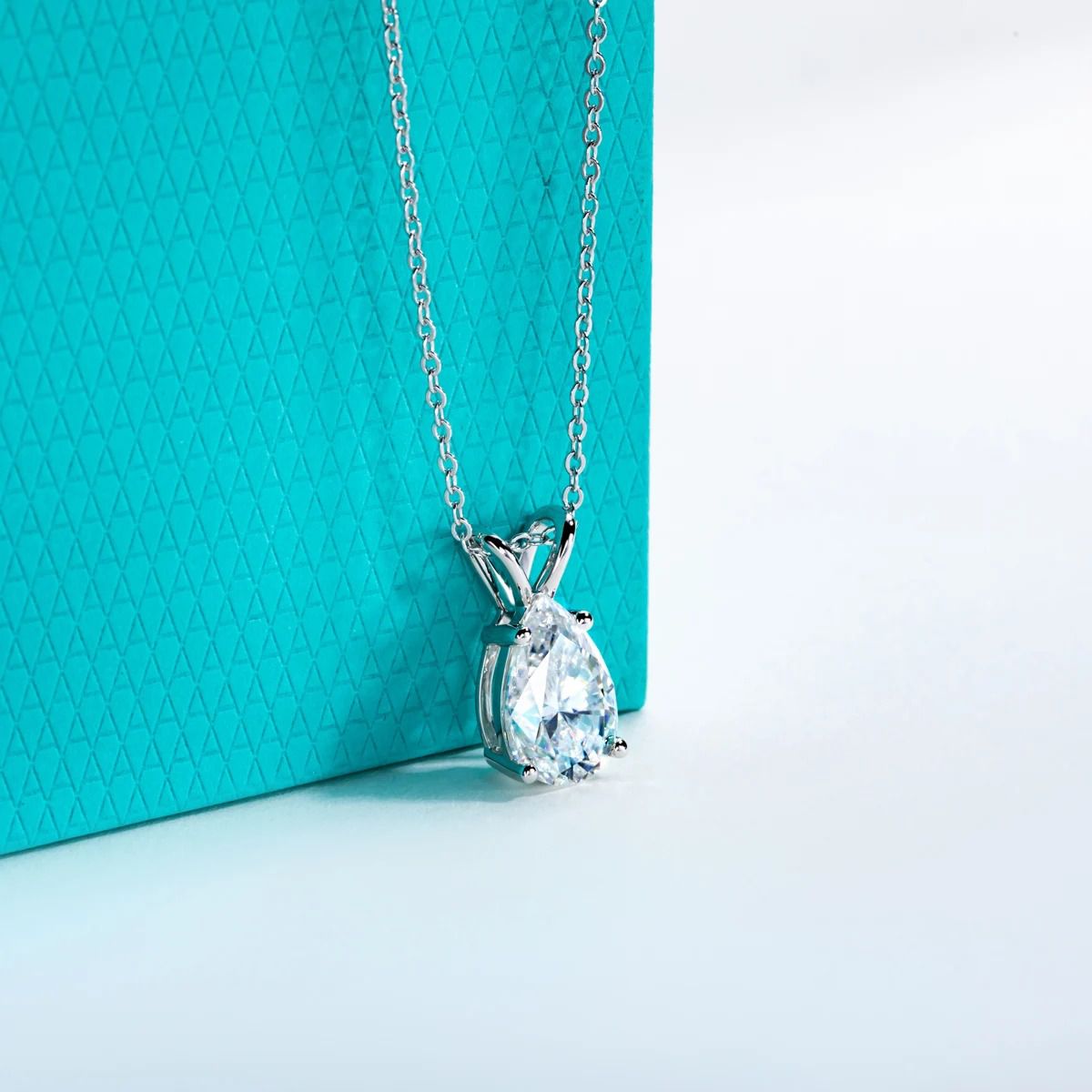 Single Pear Drop Pendant — view 2, SKU MB132