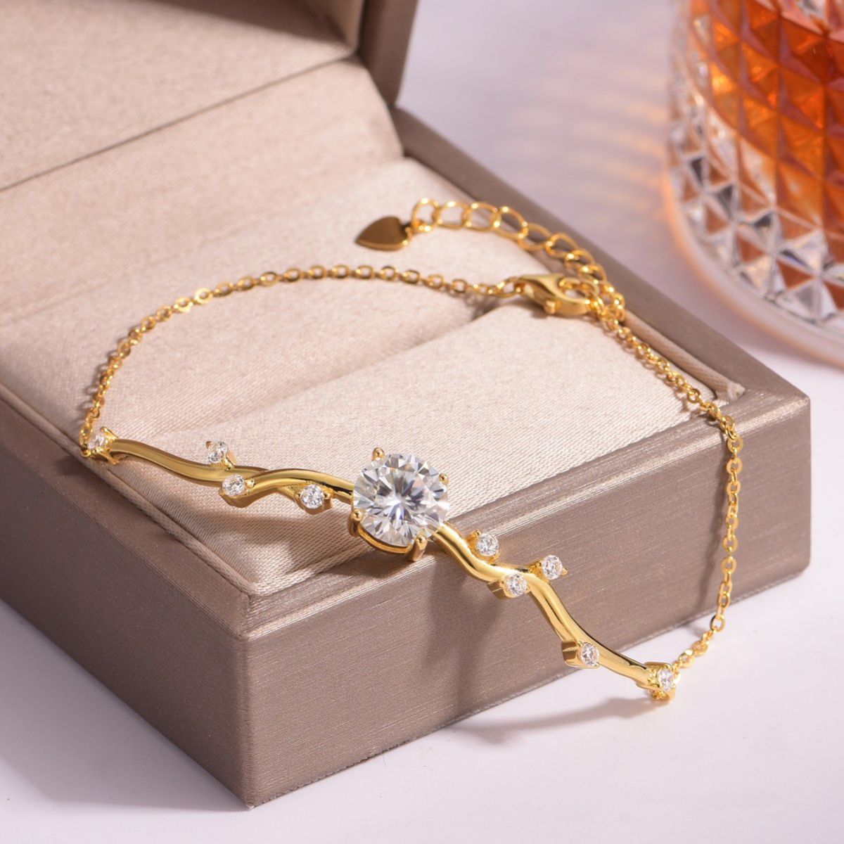 Vine Branch Cuff Bracelet — view 2, SKU MD037