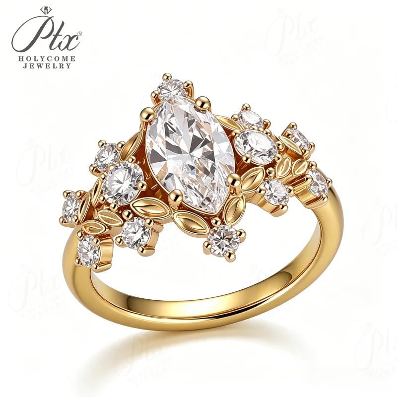 10mm Moissanite Ring, GRA Certified — view 5, SKU MOI035