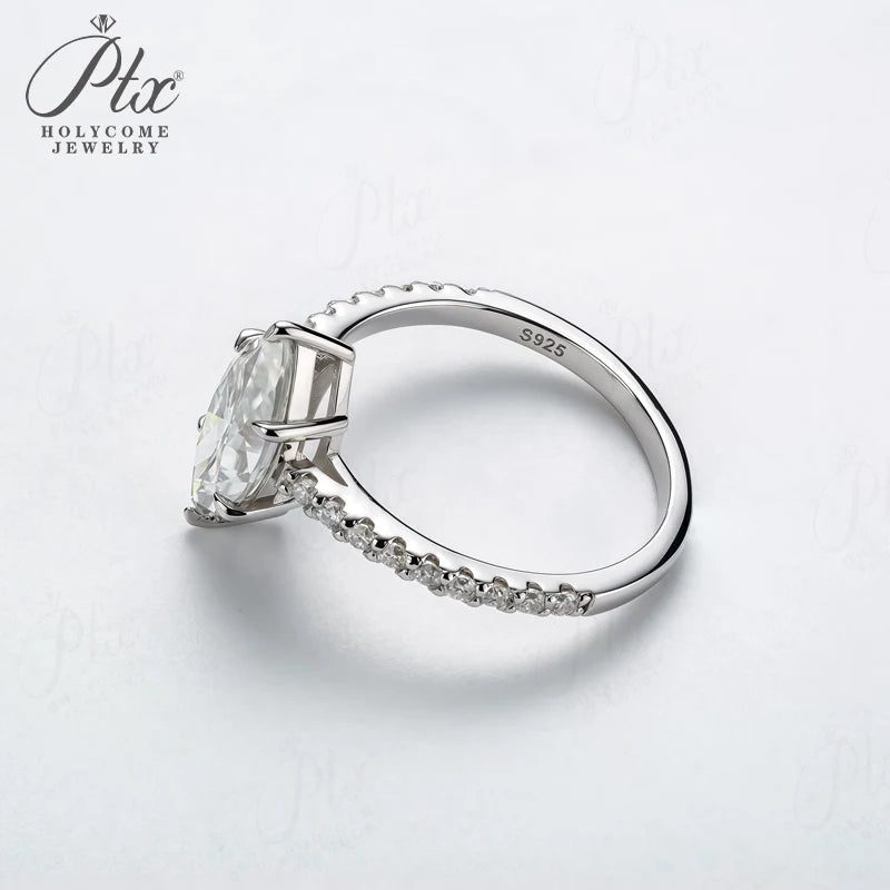 Moissanite Ring, GRA Certified — view 3, SKU MOI039