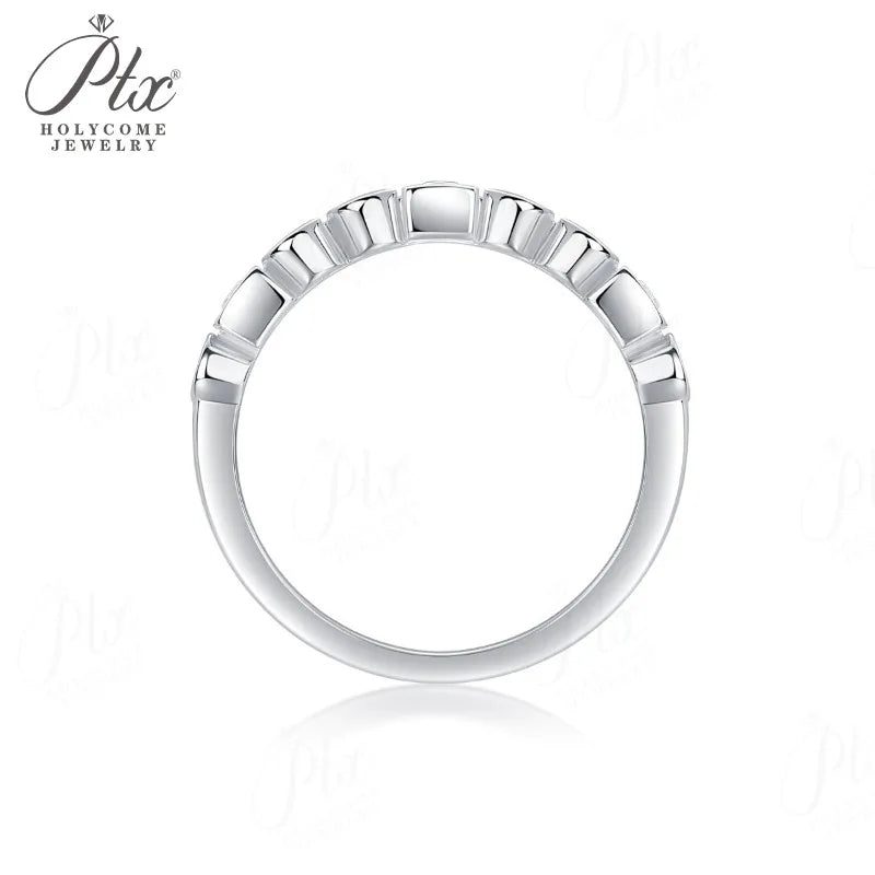 Round Moissanite Ring — view 4, SKU MOI040
