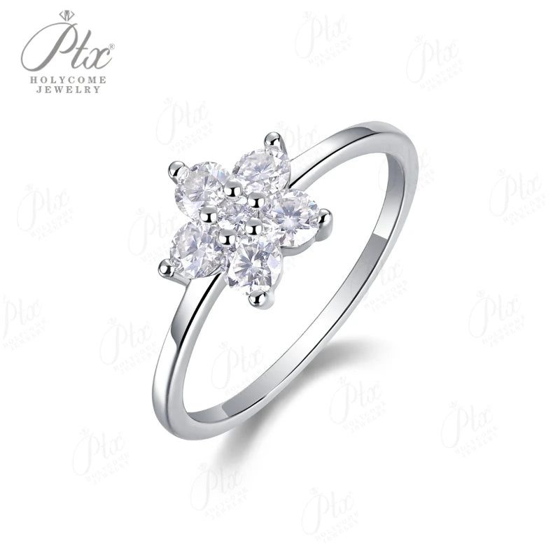 Round Moissanite Ring — Design 60 — main, SKU MOI042