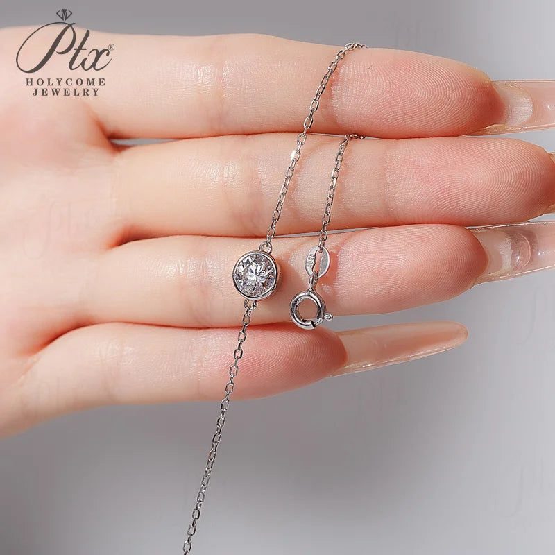 1ct Moissanite Bracelet, GRA Certified — view 6, SKU MOI048