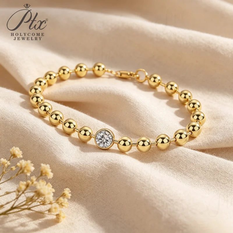 1ct Moissanite Bracelet, GRA Certified — Design 67 — main, SKU MOI049