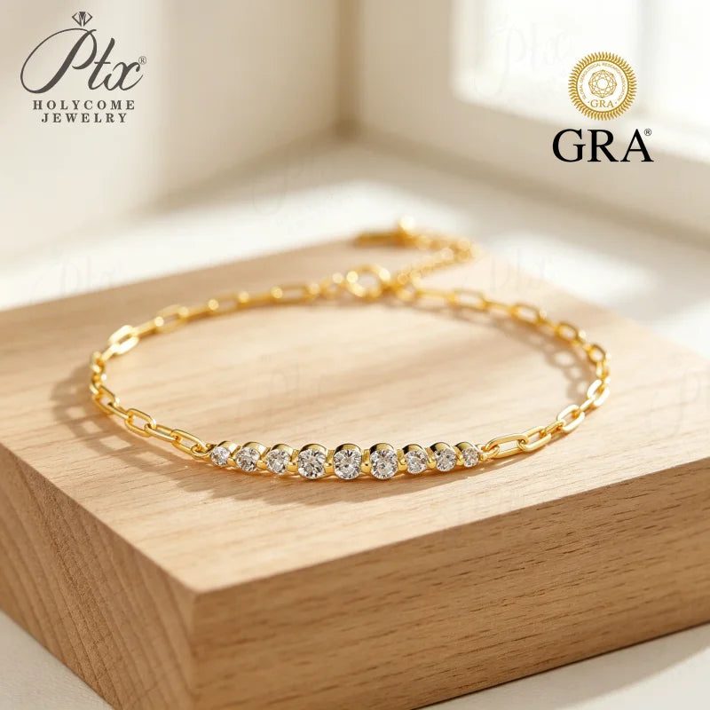 32.52mm Moissanite Bracelet, GRA Certified — main, SKU MOI050
