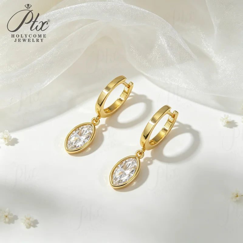 1–2ct Marquise Moissanite Earrings, GRA Certified — Design 94 — view 4, SKU MOI068