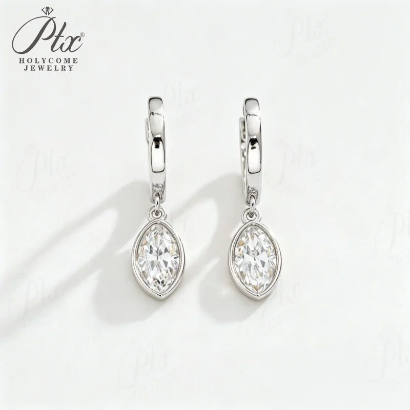 1–2ct Marquise Moissanite Earrings, GRA Certified — Design 94 — view 5, SKU MOI068